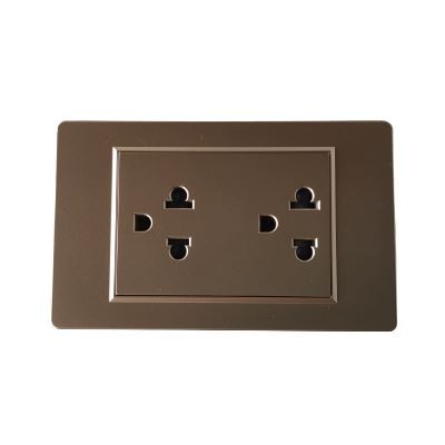 15A 118 Tipo American Standard Socket Oro Presa a sei fori 110-250V